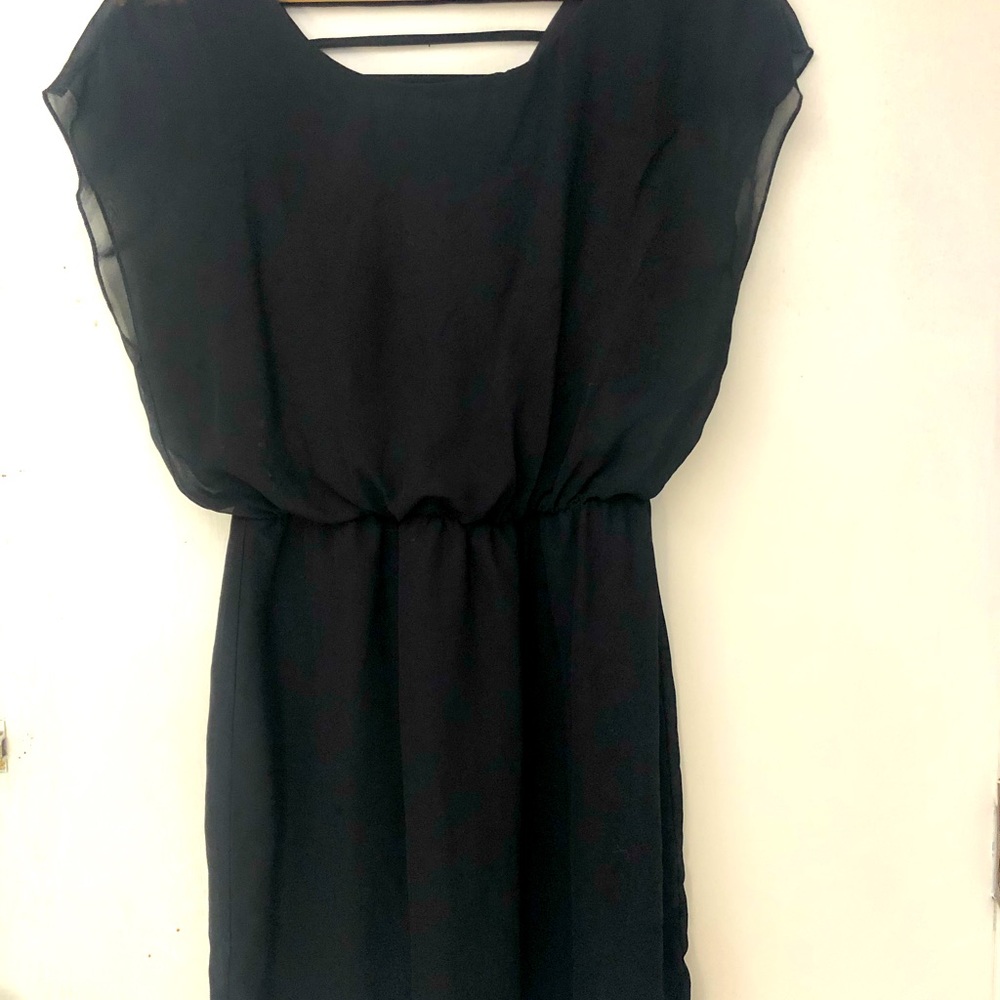 Black Knee Length Dress